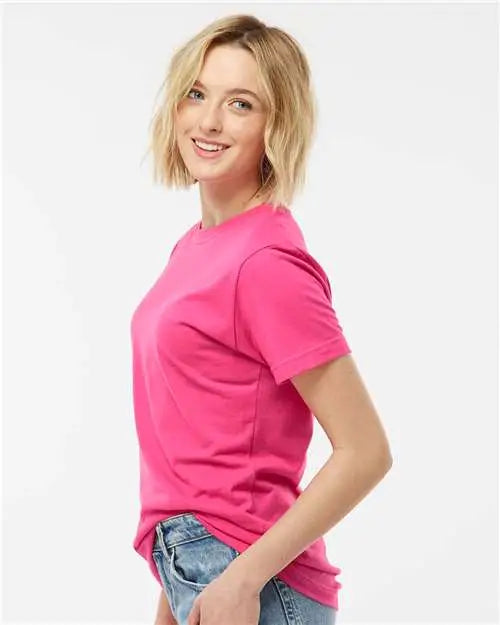 Tultex 216m Women’s Fine Jersey Classic Fit T-shirt - 216 - Fuchsia