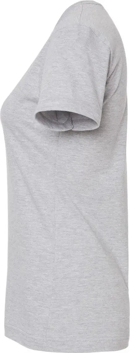 Tultex 216m Women’s Fine Jersey Classic Fit T-shirt - 216 - Heather Gray