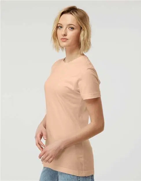 Tultex 216m Women’s Fine Jersey Classic Fit T-shirt - 216 - Peach