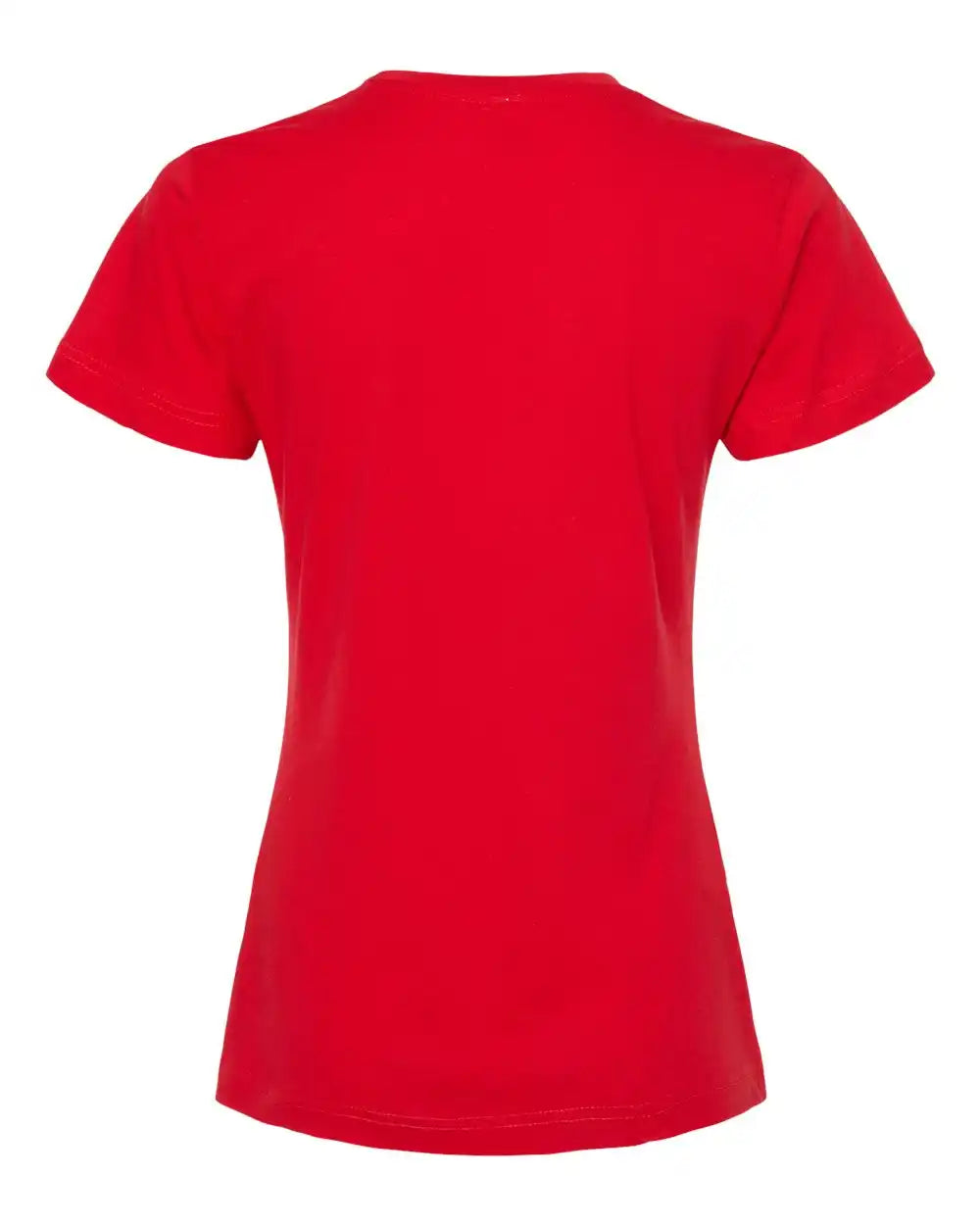 Tultex 216m Women’s Fine Jersey Classic Fit T-shirt - 216 - Red