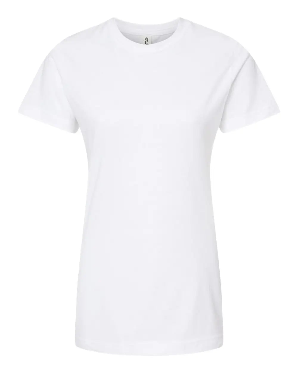 Tultex 216m Women’s Fine Jersey Classic Fit T-shirt - 216 - White - Ladies s