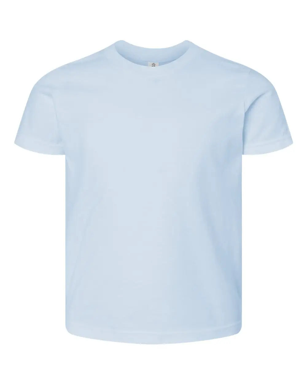 Tultex 235 Youth Fine Jersey T-shirt - Baby Blue - Xs