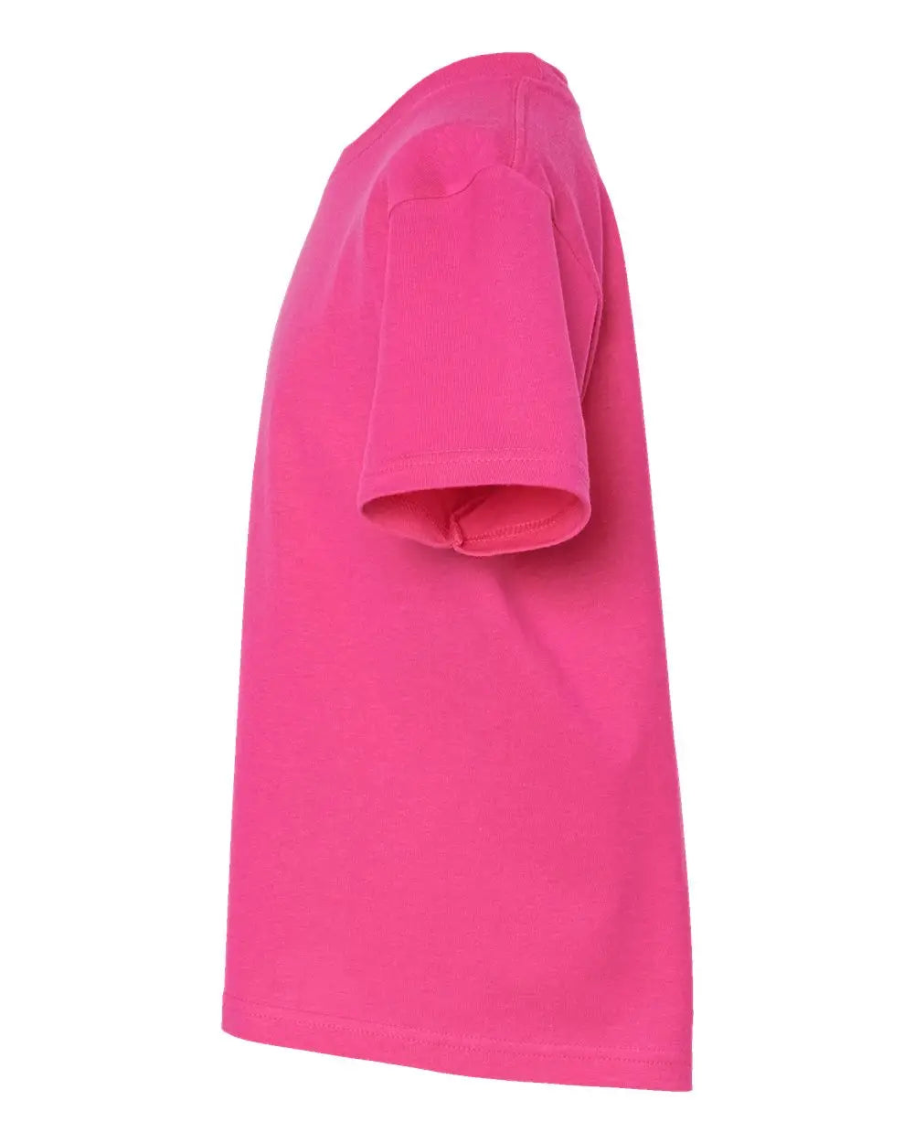 Tultex 235 Youth Fine Jersey T-shirt - Fuchsia