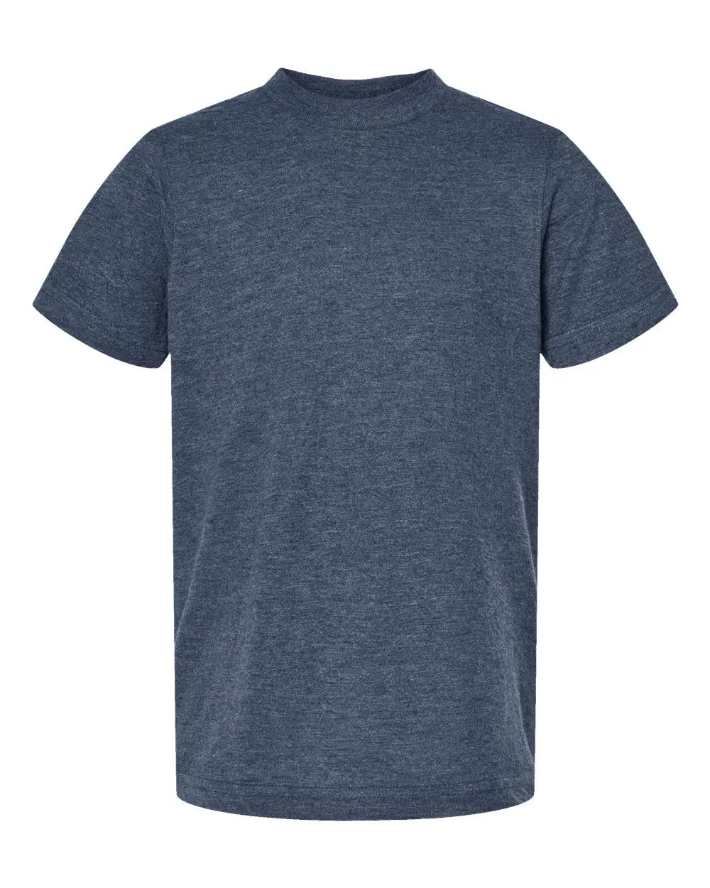 Tultex 235 Youth Fine Jersey T-shirt - Heather Denim