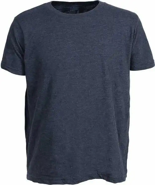Tultex 235 Youth Fine Jersey t Shirt Heather Denim