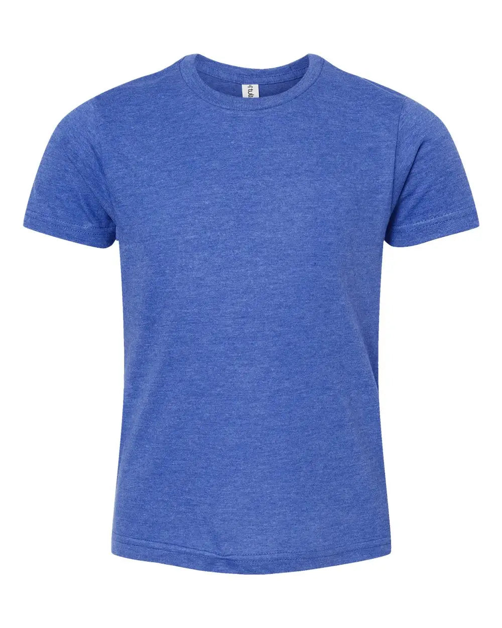 Tultex 235 Youth Fine Jersey T-shirt - Heather Royal