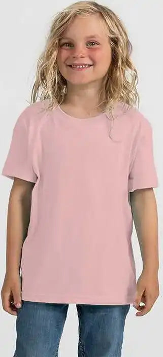 Tultex 235 Youth Fine Jersey t Shirt Pink