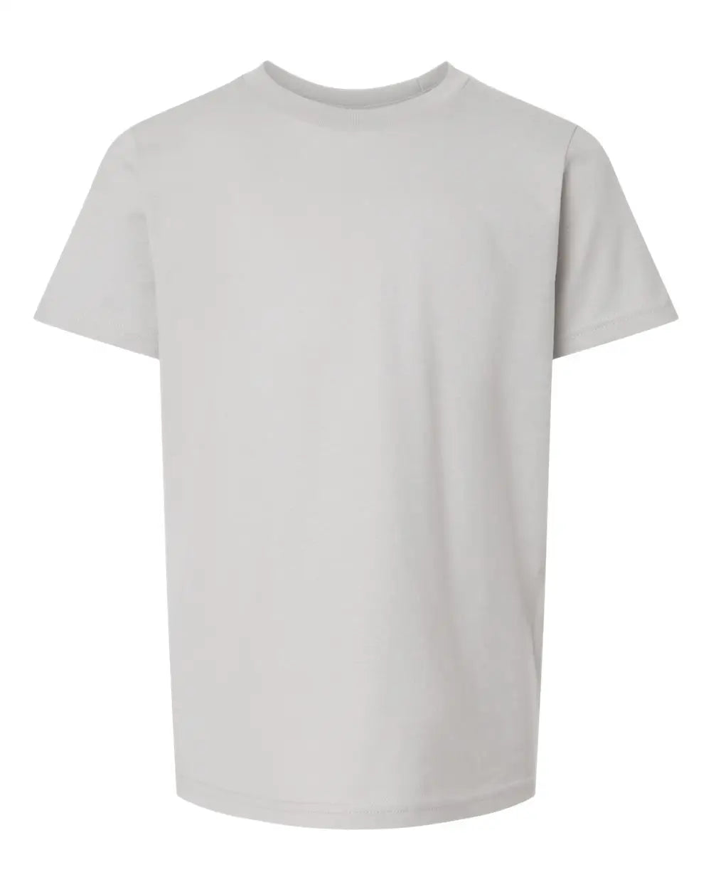 Tultex 235 Youth Fine Jersey T-shirt - Silver