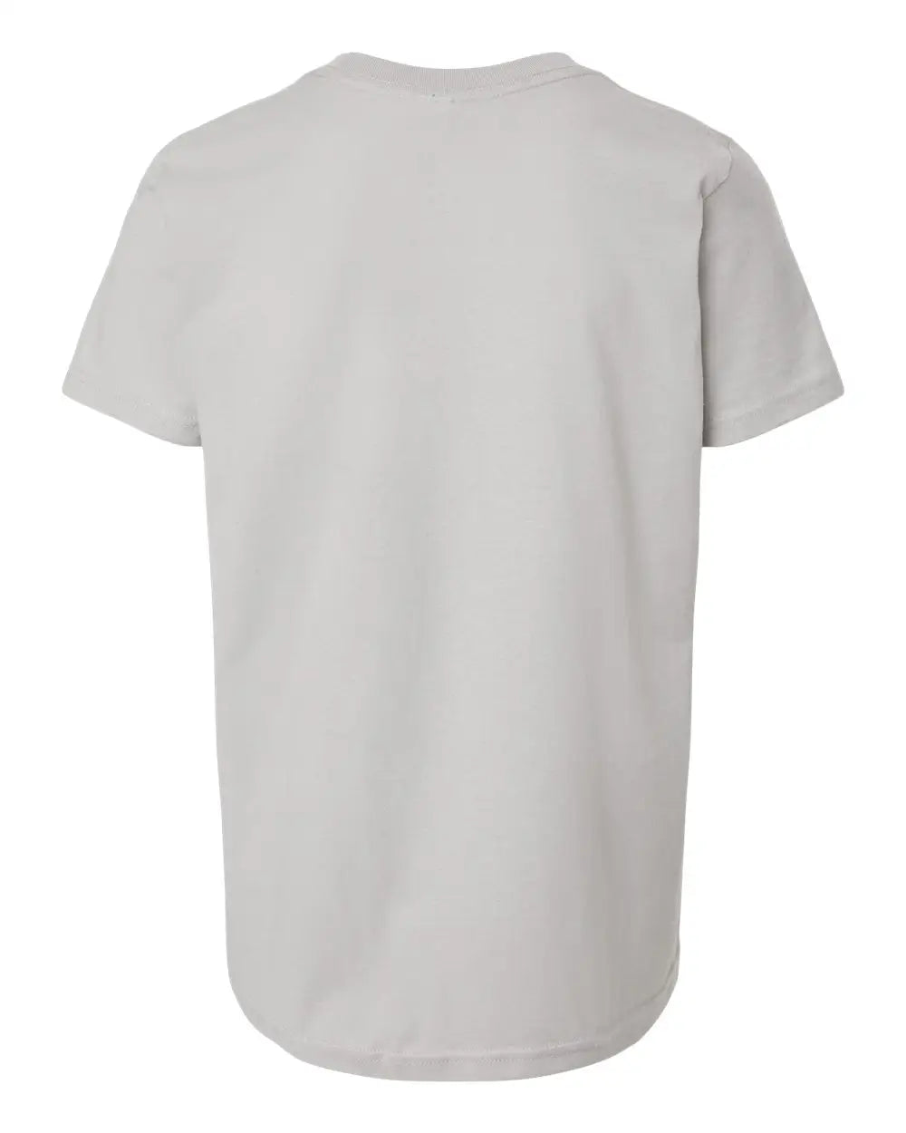 Tultex 235 Youth Fine Jersey T-shirt - Silver - Xs