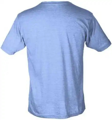 Tultex 240 Women’s Poly-rich Slim Fit T-shirt - Heather Athletic Blue