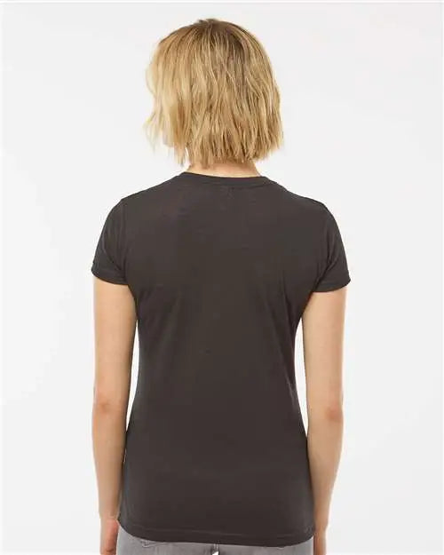 Tultex 240m Women’s Poly-rich T-shirt - 240 - Black