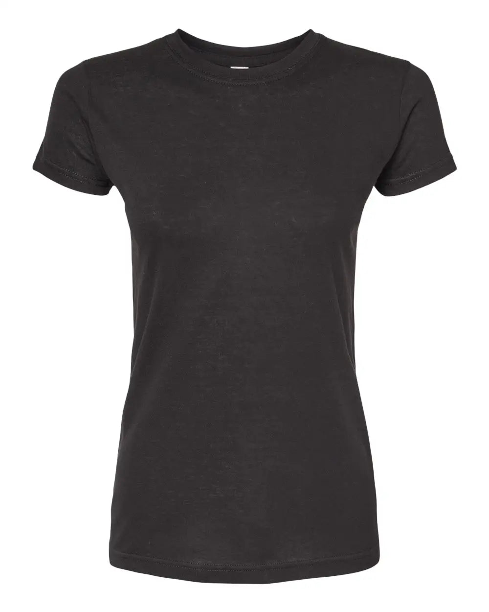 Tultex 240m Women’s Poly-rich T-shirt - 240 - Black - Ladies Xs