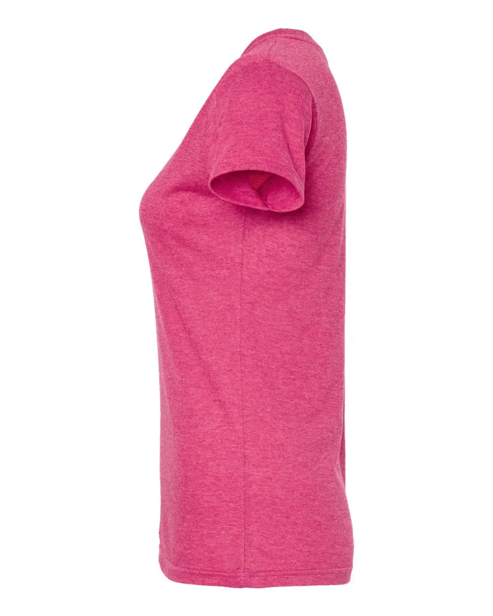Tultex 240m Women’s Poly-rich T-shirt - 240 - Heather Fuchsia
