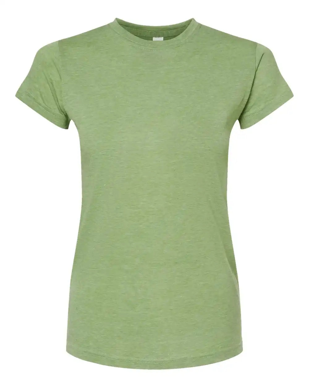 Tultex 240m Women’s Poly-rich T-shirt - 240 - Heather Green - Xs