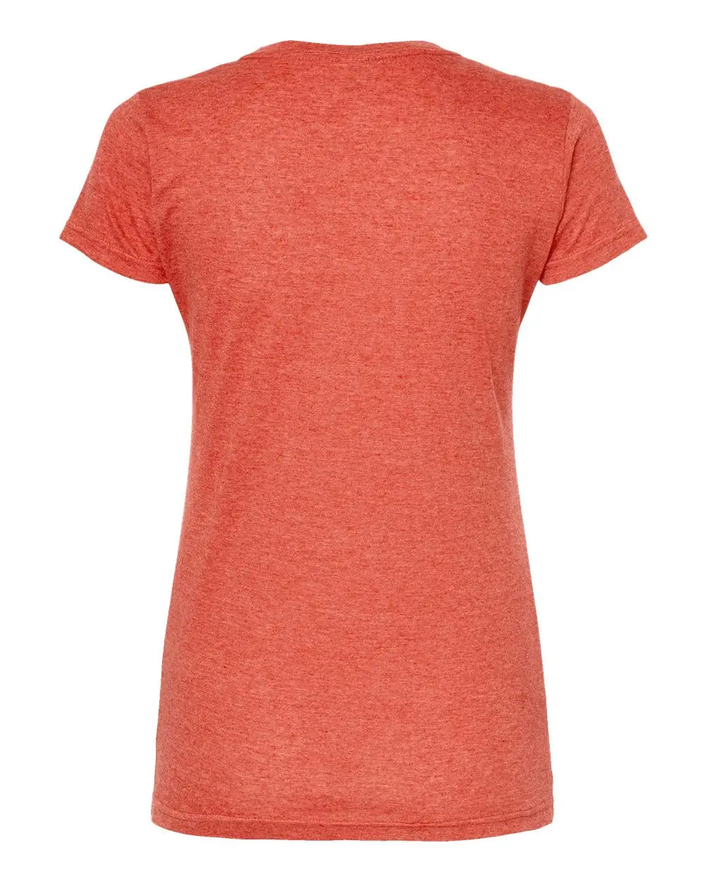 Tultex 240m Women’s Poly-rich T-shirt - 240 - Heather Orange - Ladies Xs