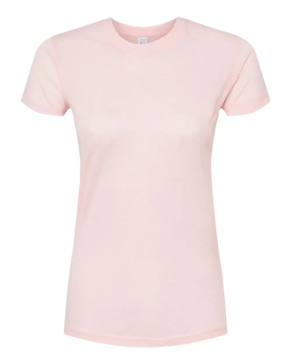 Tultex 240m Women’s Poly-rich T-shirt - 240 - Heather Pink - Ladies Xs