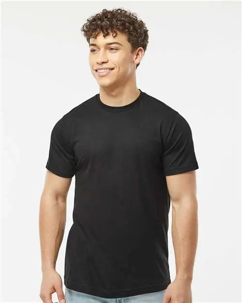 Tultex 241 Poly-rich T-shirt - Black