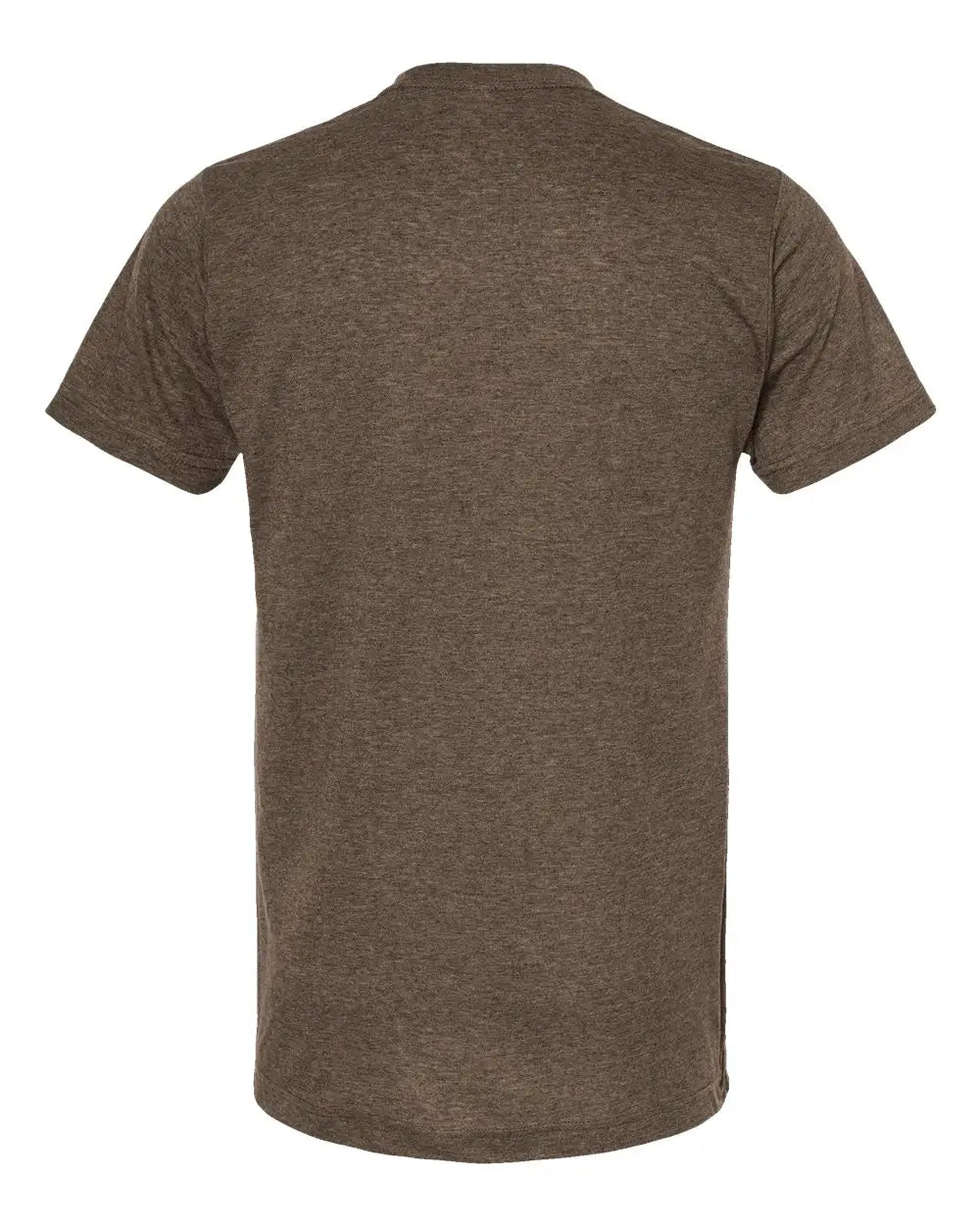 Tultex 241 Poly-rich T-shirt - Heather Brown
