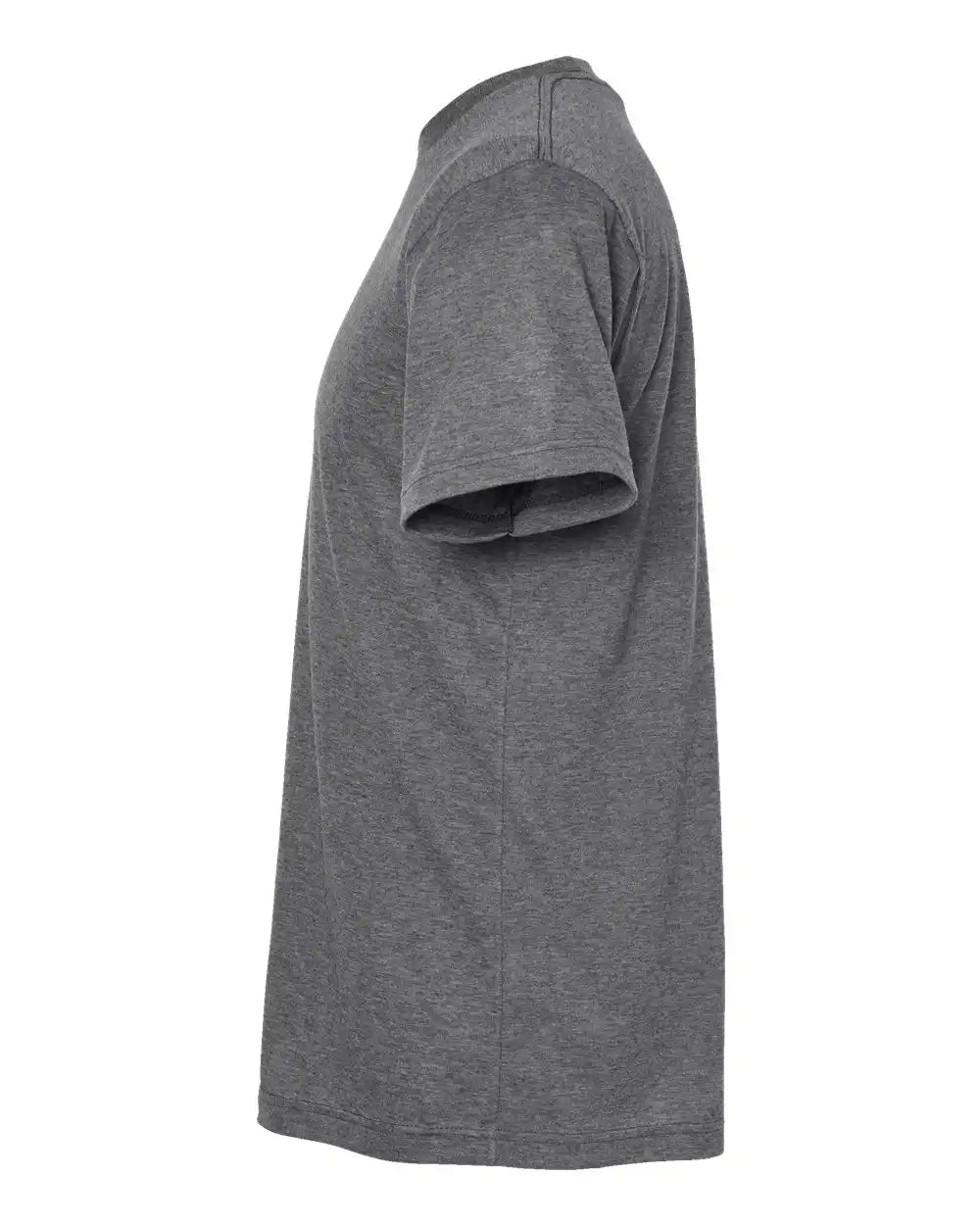 Tultex 241 Poly-rich T-shirt - Heather Charcoal