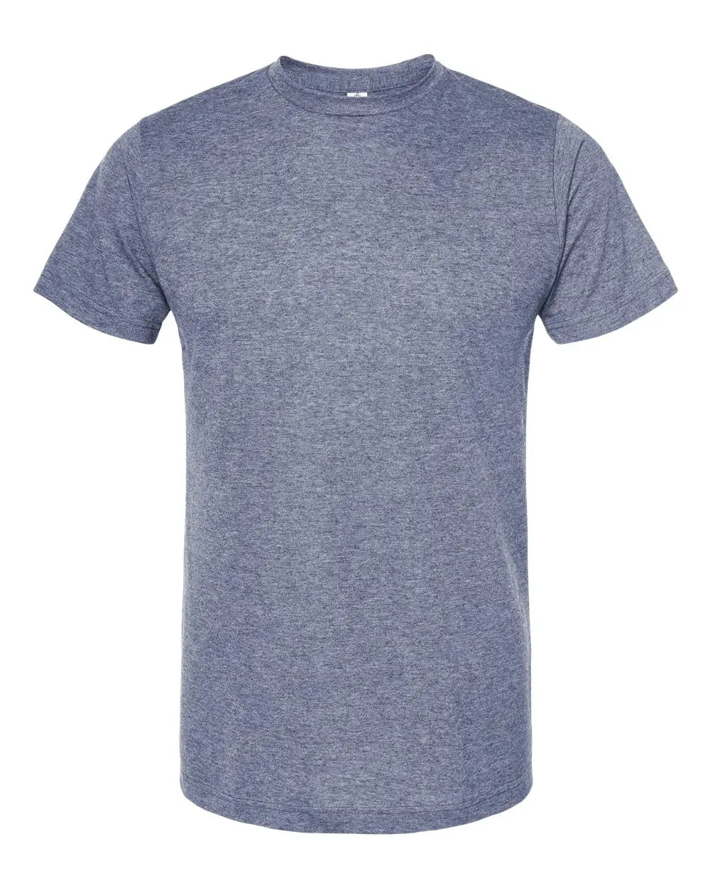 Tultex 241 Poly-rich T-shirt - Heather Denim - Blue / Xs
