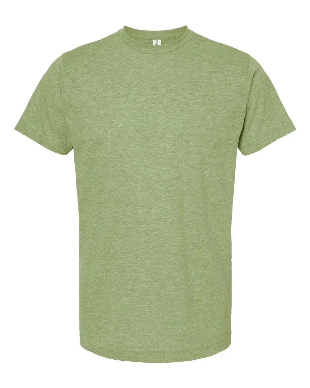 Tultex 241 Poly-rich T-shirt - Heather Green - Xs
