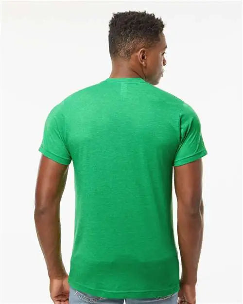 Tultex 241 Poly-rich T-shirt - Heather Kelly