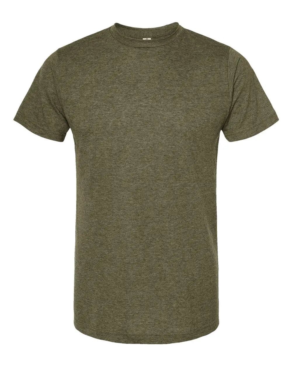 Tultex 241 Poly-rich T-shirt - Heather Military Green - Olive / Xs