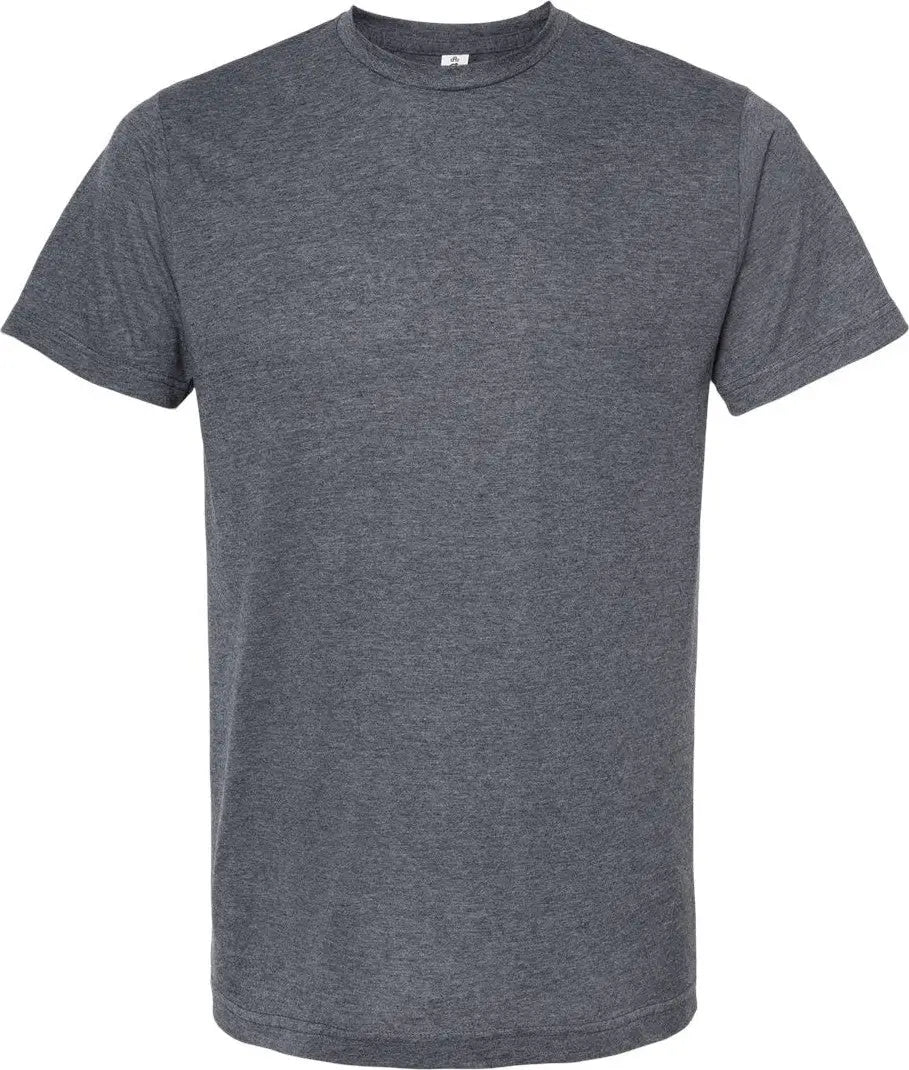 Tultex 241 Poly-rich T-shirt - Heather Navy - Xs