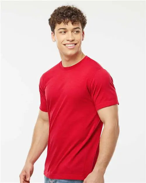 Tultex 241 Poly-rich T-shirt - Red