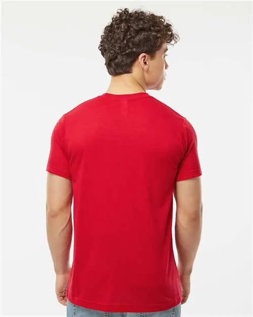Tultex 241 Poly-rich T-shirt - Red