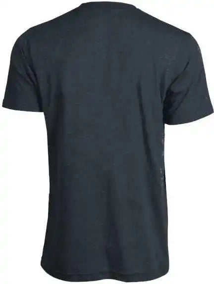 Tultex 241 Unisex Poly Rich t Shirt Heather Denim