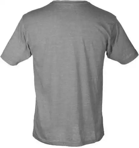 Tultex 241 Unisex Poly Rich t Shirt Heather Grey
