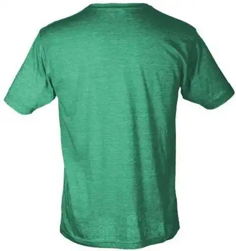 Tultex 241 Unisex Poly Rich t Shirt Heather Kelly