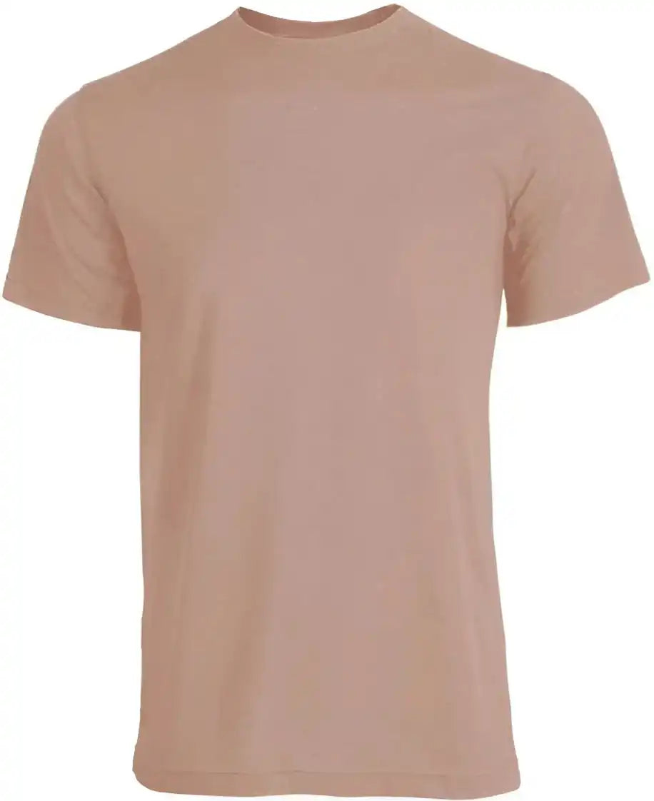 Tultex 241 Unisex Poly Rich t Shirt Heather Peach