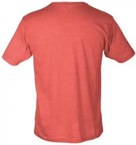 Tultex 241 Unisex Poly Rich t Shirt Heather Red