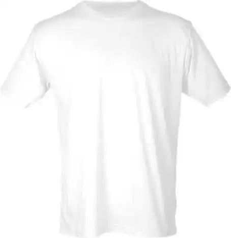 Tultex 241 Unisex Poly Rich t Shirt White