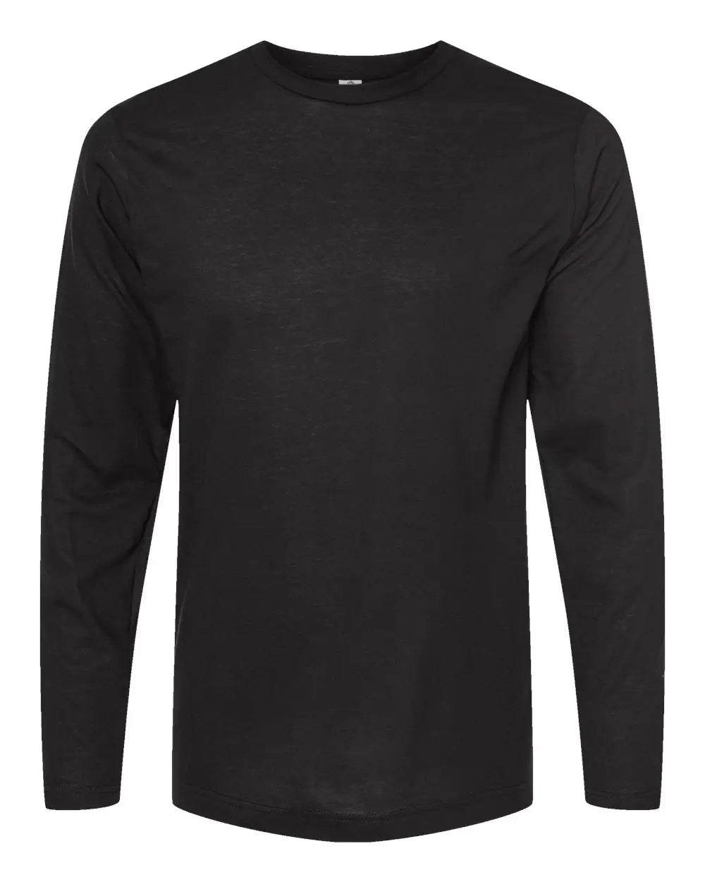 Tultex 242 Poly-rich Long Sleeve T-shirt - Black - Xs