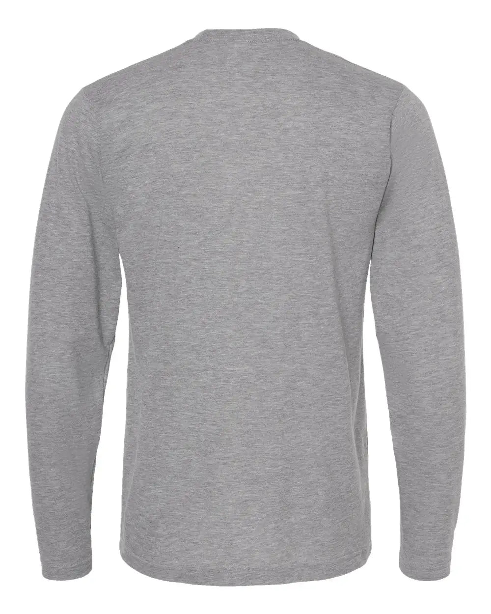 Tultex 242 Poly-rich Long Sleeve T-shirt - Heather Grey