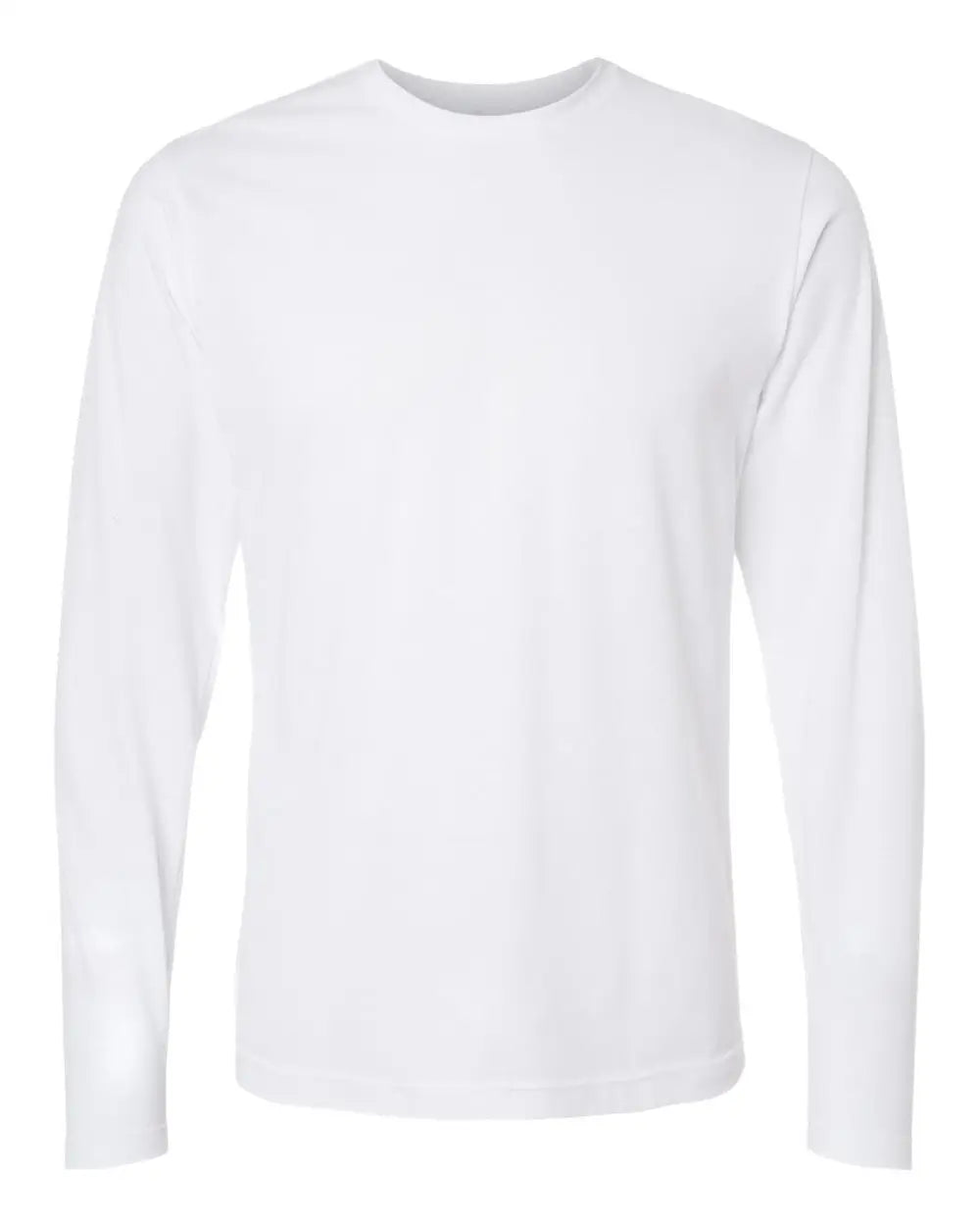 Tultex 242 Poly-rich Long Sleeve T-shirt - White - Xs