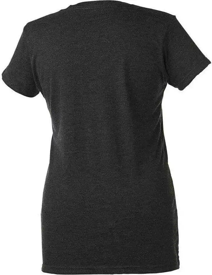 Tultex 253 Women’s Slim Fit Tri Blend t Shirt Graphite