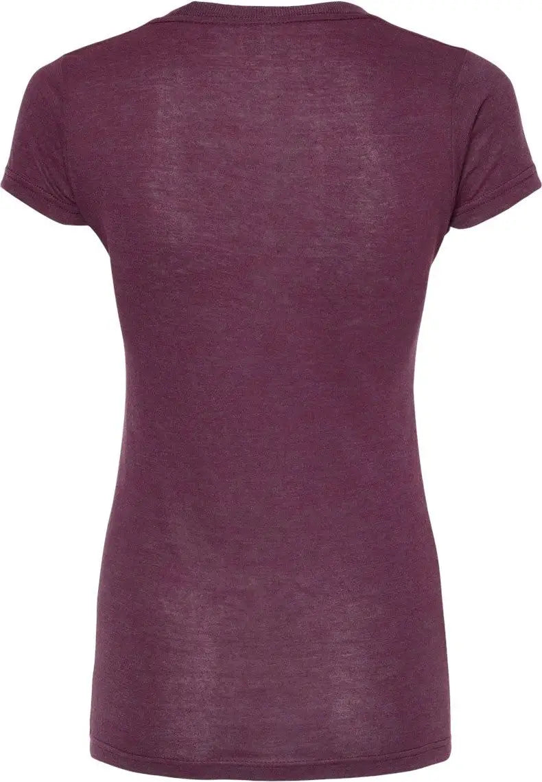 Tultex 253m Women’s Tri-blend T-shirt - 253 - Berry Tri Blend