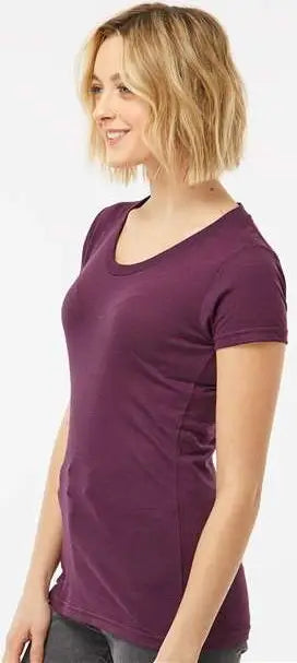 Tultex 253m Women’s Tri-blend T-shirt - 253 - Berry Tri Blend
