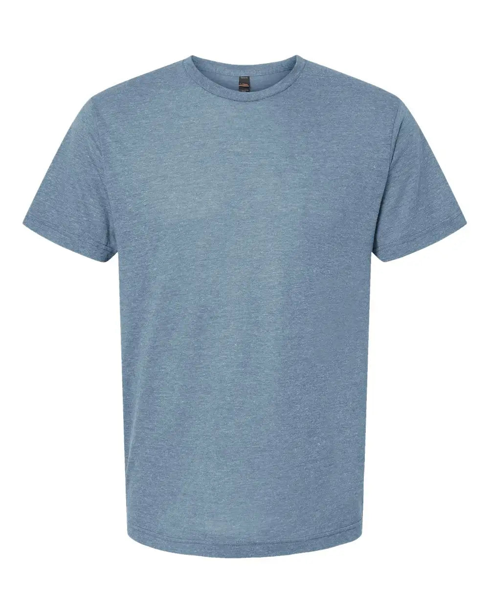 Tultex 254 Tri-blend T-shirt - Denim Tri Blend - Blue / Xs