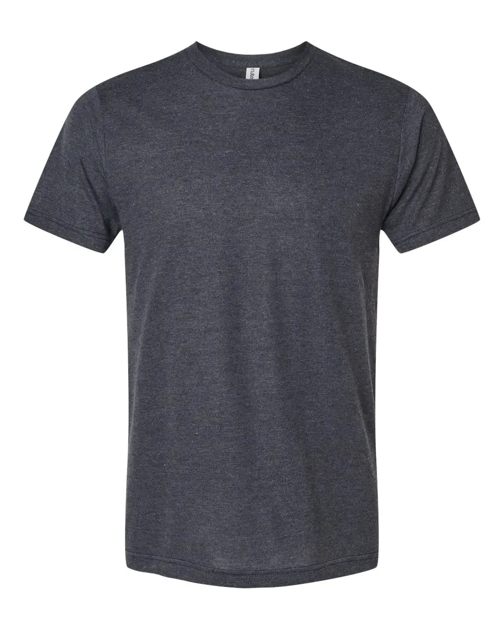 Tultex 254 Tri-blend T-shirt - Graphite Tri Blend - Dark Gray / Xs