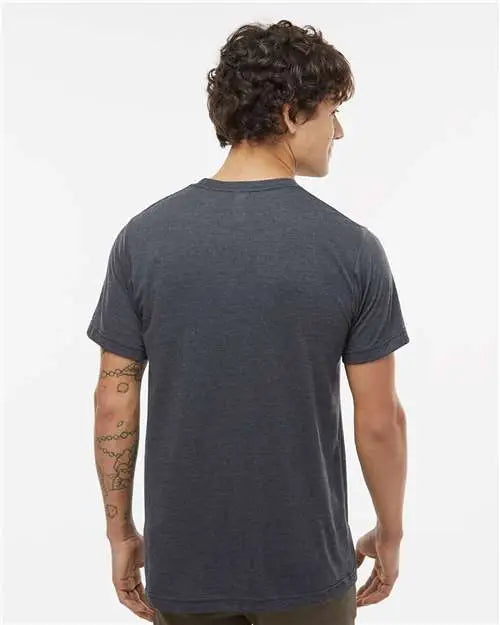 Tultex 254 Tri-blend T-shirt - Graphite Tri Blend