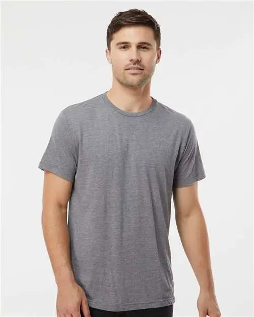 Tultex 254 Tri-blend T-shirt - Heather Tri Blend