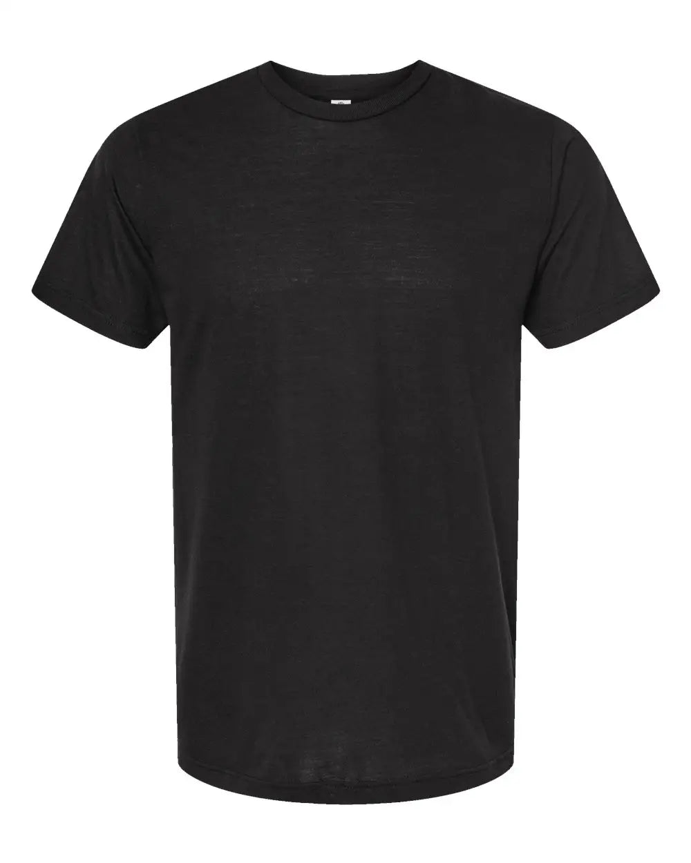 Tultex 254 Tri-blend T-shirt - Solid Black Tri Blend - Xs