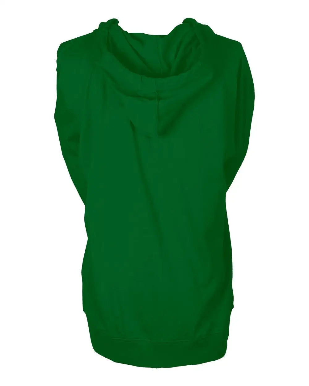 Tultex 260 Beach Full-zip Hooded Long Sleeve T-shirt - Kelly Green