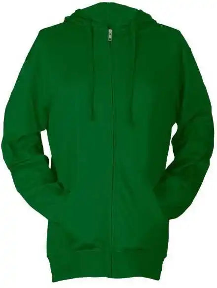 Tultex 260 Unisex Beach Hooded Sweatshirt Kelly Green