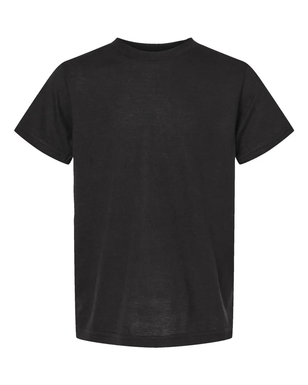 Tultex 265 Youth Poly-rich T-shirt - Black - Xs